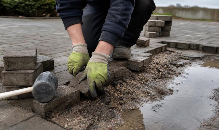 Dlaczego kostka brukowa zapada się po zimie? Przyczyny i naprawa